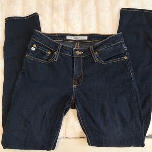 Big Star 1974 Women's Dark Blue Skinny Jeans